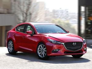 2017 Mazda 3 front view