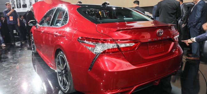 2018 Toyota Camry back view