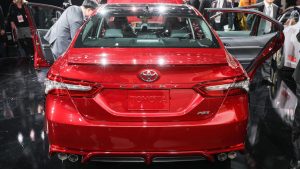 2018 Toyota Camry rear view
