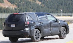 2018 Subaru Ascent spy photos