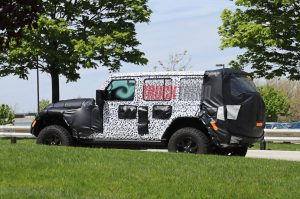 2018 Jeep JL Wrangler spy
